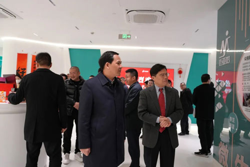 绍兴市委书记温暖等市区领导一行莅临迈亚塔调研指导